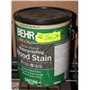 Image 1 : CAN OF BROWN DECK STAIN
