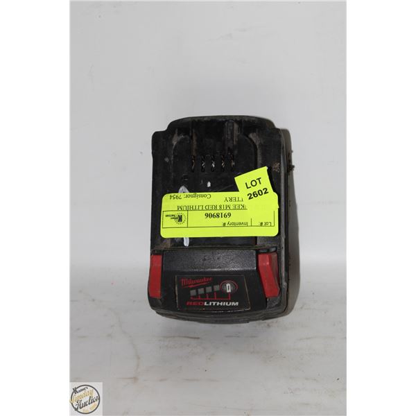 MILWAUKEE M18 RED LITHIUM XC5.0 BATTERY
