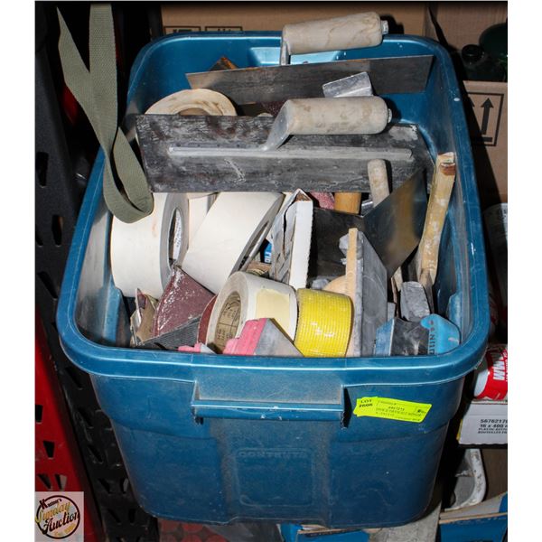 SANDPAPER & DRYWALL REPAIR SUPPLIES - ESTATE