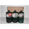 Image 1 : LOT OF SMALL PROPANE BOTTLES & 1 BUTANE