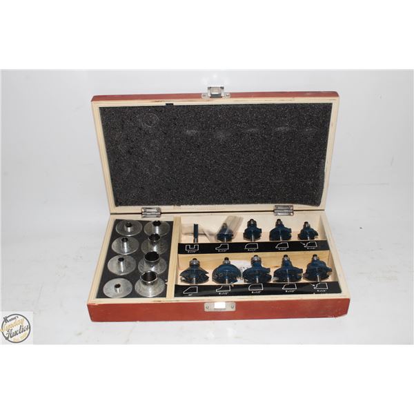 NEW MASTERCRAFT ROUTER BIT SET