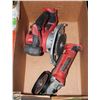 Image 1 : MILWAUKEE 6.5 INCH CIRCULAR SAW + MILWAUKEE 4.5 IN