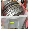 Image 1 : BIN VINTAGE METAL HUBCAPS