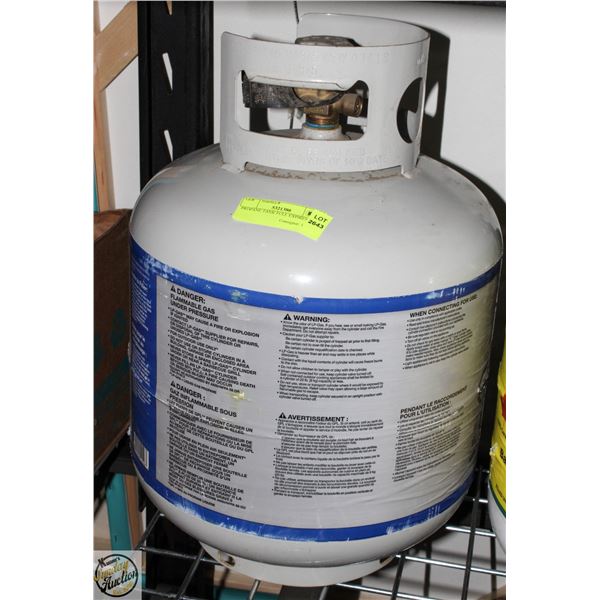 PROPANE TANK FULL EXPIRES 2028