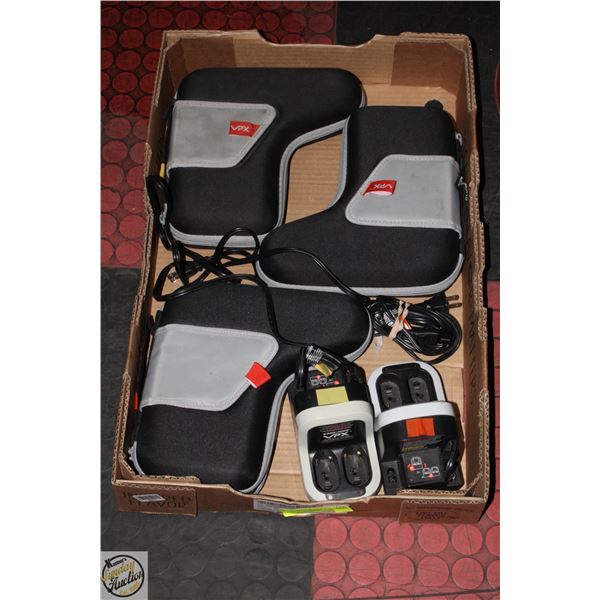 LOT OF VPX DRILLS, CHARGERS, & BATTERIES