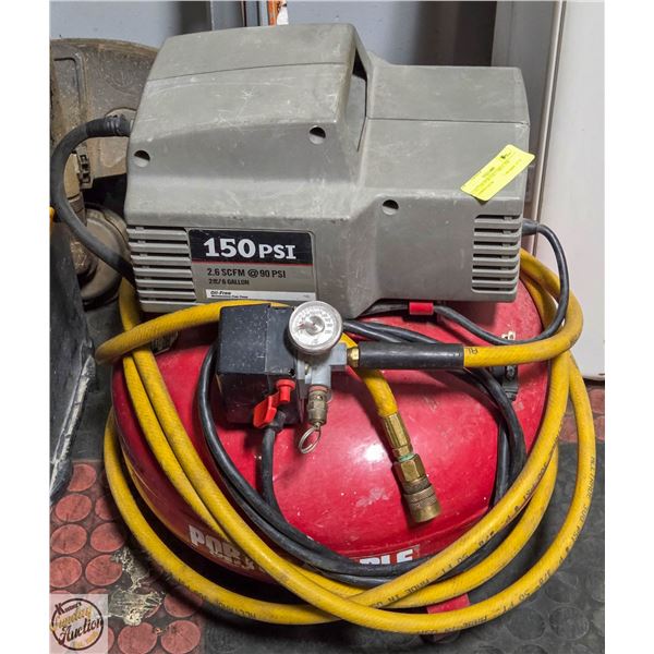 6 GALLON PORTER CABLE AIR COMPRESSOR