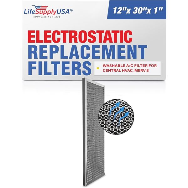NEW LIFE SUPPLY USA ELECTROSTATIC AIR FILTER