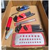 Image 1 : FLAT OF ASSORTED TOOLS ETC