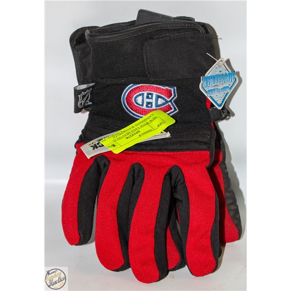 NEW WITH TAGS MONTREAL CANADIANS WATERPROOF