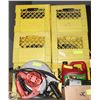 Image 1 : LOT OF 6 MILK CRATES