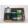 Image 1 : LOT OF MINI GREEN PROPANE TANKS