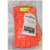 Image 1 : 4PR INSULATED PVC GLOVES 12" GAUNTLET XL