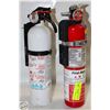 Image 1 : PAIR OF FULLY CHARGED FIRE EXTINGUISHERS
