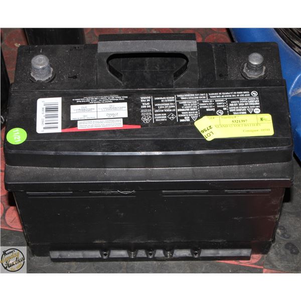 KIRKLAND 12 VOLT BATTERY
