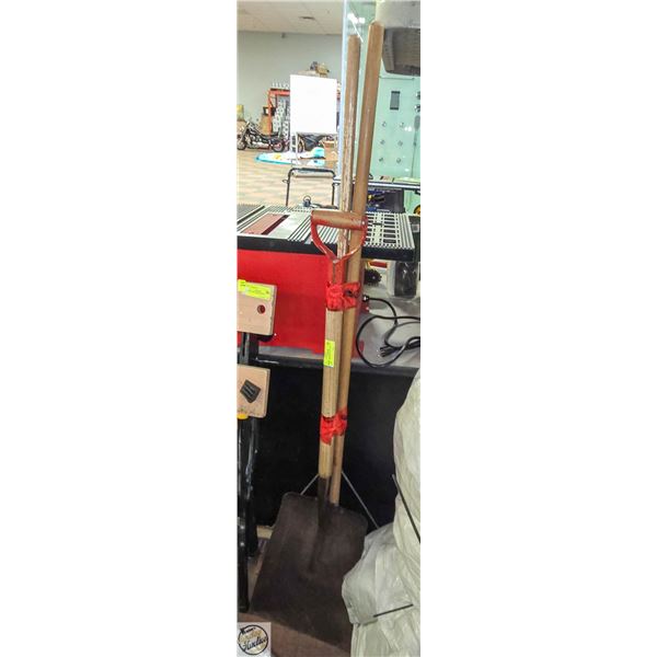 SCOOP SHOVEL BROOM SQUEEGEE