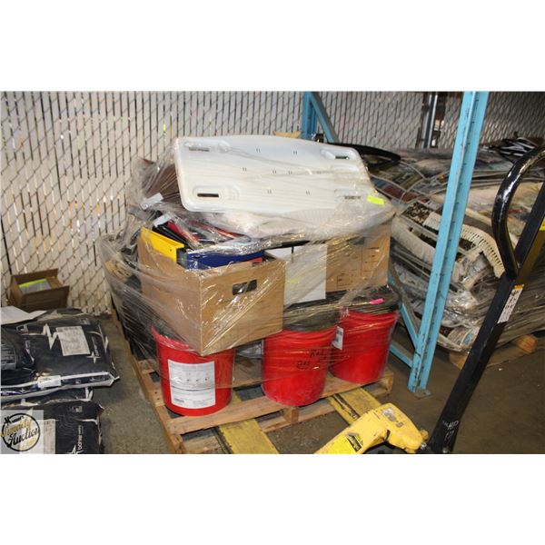 PALLET OF UNCLAIMED ITEMS