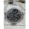 Image 1 : NEW 2024 1/2 oz AUSTRALIA DRAGON REVERSE PROOF 50 CENT SILVER COIN 1952-2022 UNC