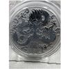 Image 2 : NEW 2024 1/2 oz AUSTRALIA DRAGON REVERSE PROOF 50 CENT SILVER COIN 1952-2022 UNC