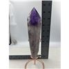 Image 1 : 8 INCH  HIGH AMETHYST /  AMETERINE ROUGH POINT