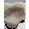 Image 4 : 2.95 INCH DRUZY MILKY AGATE HEART