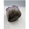 Image 4 : 2.7 X 2.4  INCH POLISHED AMETHYST GEODE WITH INCLUSIONS