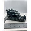 Image 1 : 6 X 3 INCH MOSE AGATE DRAGON SKULL