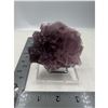 Image 1 : 3.2 x 2.9 INCH PURPLE FLUORITE SPECIMEN
