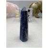 Image 2 : 3.1 INCH  LAPIS LAZULI  TOWER WITH PYRITE