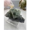 Image 3 : 3.1 INCH SUGAR GREEN FLUORITE SPECIMEN