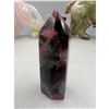 Image 2 : 2.7 INCH NATURAL RHODONITE CRYSTAL TOWER