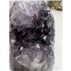 Image 5 : 2.5 INCH  AMETHYST WITH GREEN AGATE GEODE POLISHED