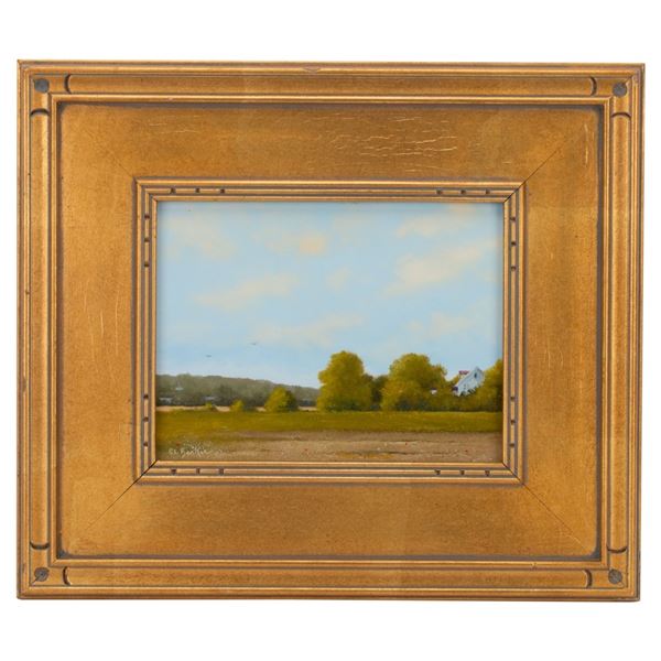 Al Barker - Spring Landscape Painting