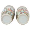 Image 8 : Pair of Chinese Rose Mandarin Vases