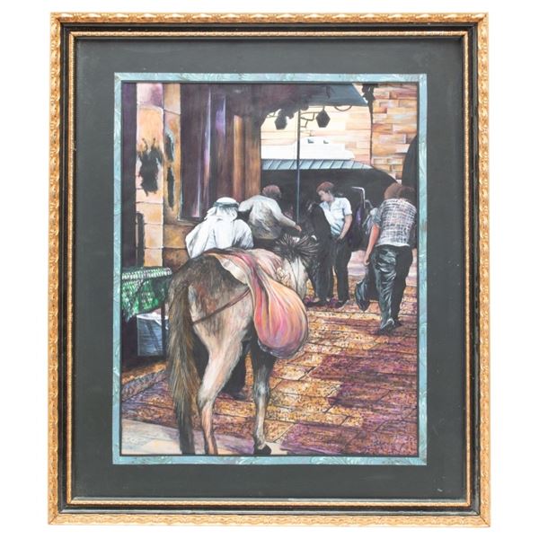 Gaye Elise Beda - Street Scene Painting