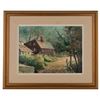 Image 1 : Ward Mann - Landscape with Tavern