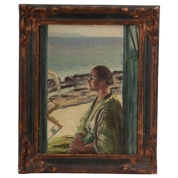 D. Canasi - Seascape Portrait Painting