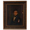 Image 1 : Portrait of a Gentleman on Wood