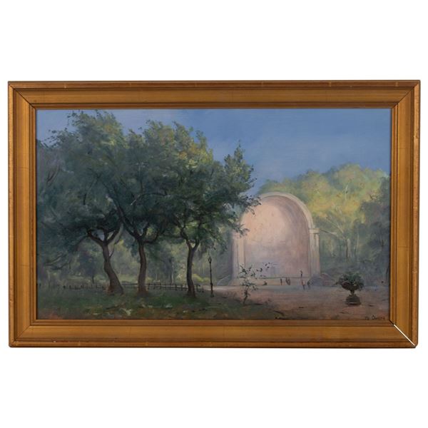 Nicholas Oberling - NYC Central Park Oil