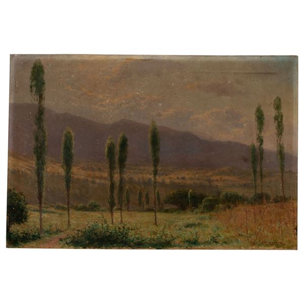 Jesus Maria Zamora Landscape Oil Painting