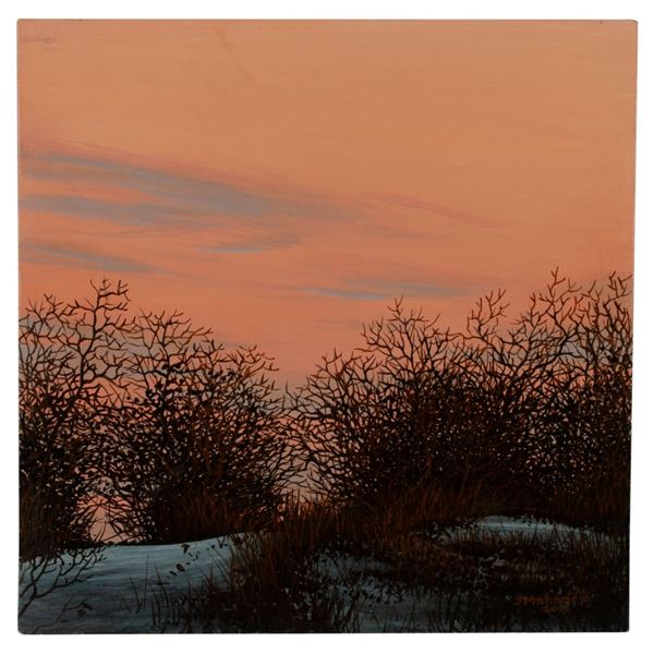 John Mansueto 'January Sky' Painting
