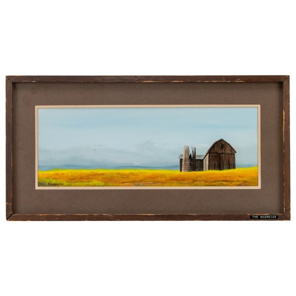 Gary Barsumian - Barn Landscape Painting