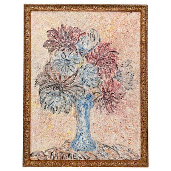 Antoine Knibily Flowers in Vase Painting