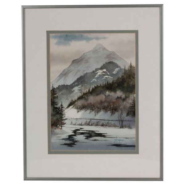 Jack Garver - Winter Mountainscape