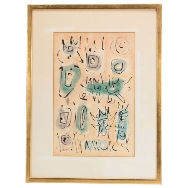 Paul Bodin - Mixed Media Abstract
