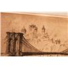 Image 5 : Signed New York City Bridge Etchings