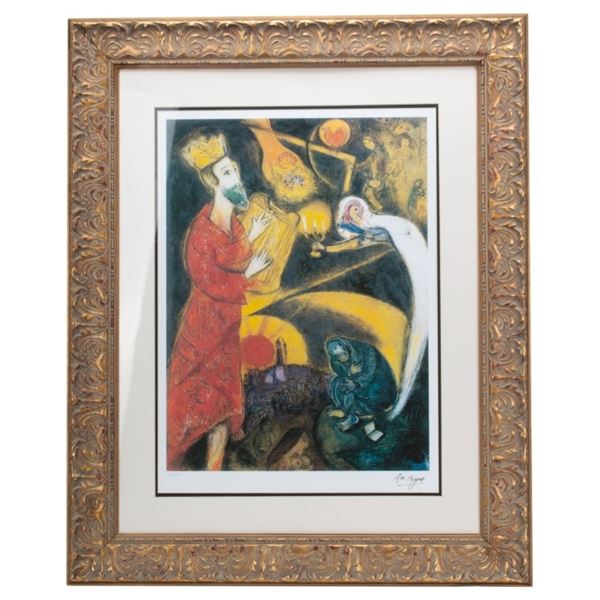 Marc Chagall - King David Print