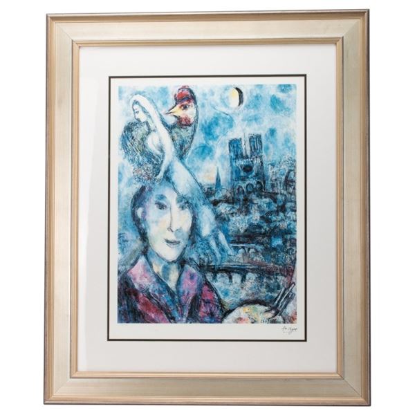 Marc Chagall - Self-Portrait Print