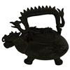 Image 5 : Asian Brass, Footed Dragon Teapot