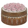 Image 2 : Antique German Porcelain Gilt Brass Trinket Box
