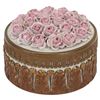Image 5 : Antique German Porcelain Gilt Brass Trinket Box